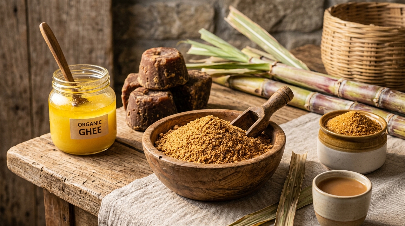 Pure Palm Jaggery Sourced with Trust